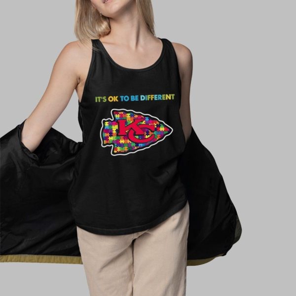 2025 KC Chiefs Its Ok To Be Different Shirt 3 1