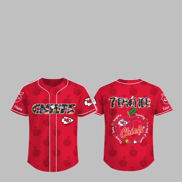 2025 KC Chiefs TEACHER APPRECIATION Jersey 1 1