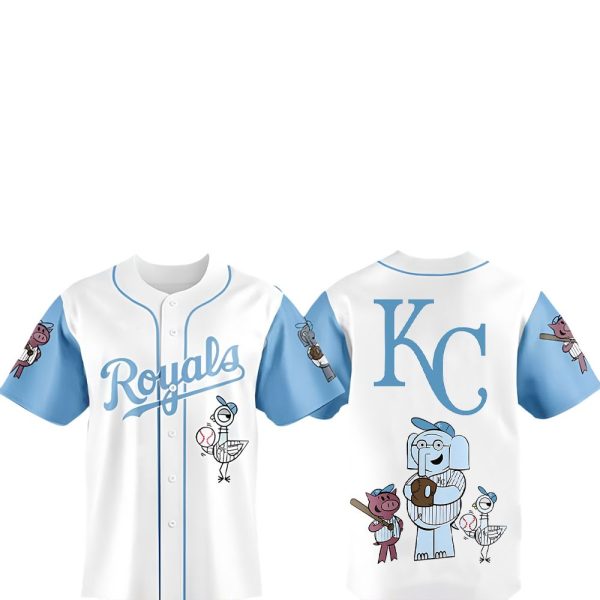 2025 KC Royals The Pigeon Night Jersey 2