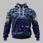 2025 LA Chargers US Navy 250th Birthday Hoodie