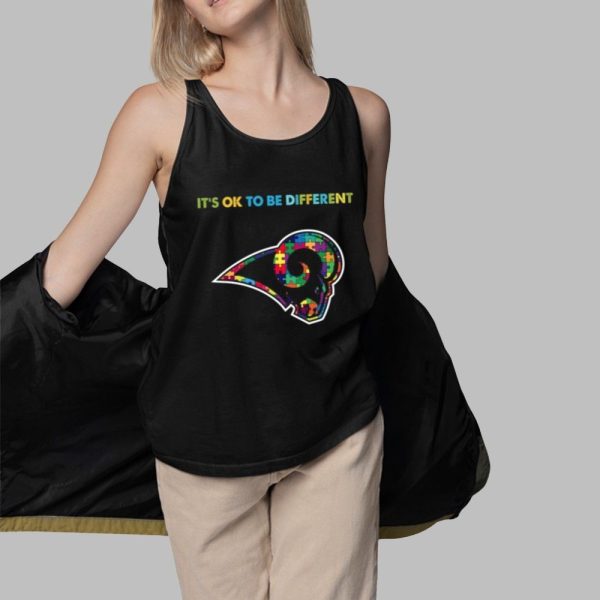 2025 LA Rams Its Ok To Be Different Shirt 3 1