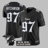 2025 Lions Hutchinson Motor Metal 313 In My Blood Football Jersey 1 1