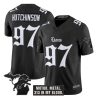 2025 Lions Hutchinson Motor Metal 313 In My Blood Football Jersey 1 2