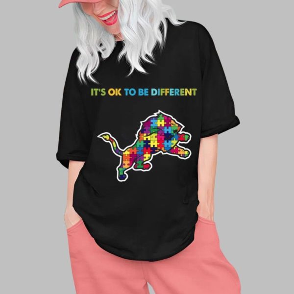 2025 Lions Its Ok To Be Different Shirt 0 1