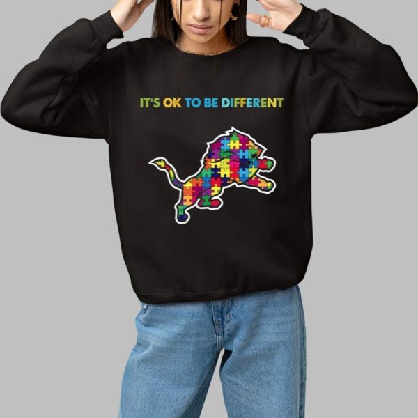 2025 Lions Its Ok To Be Different Shirt 1 1