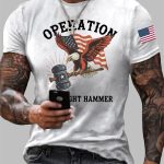 2025 Men's Operation Midnight Hammer Short-sleeved T-shirt