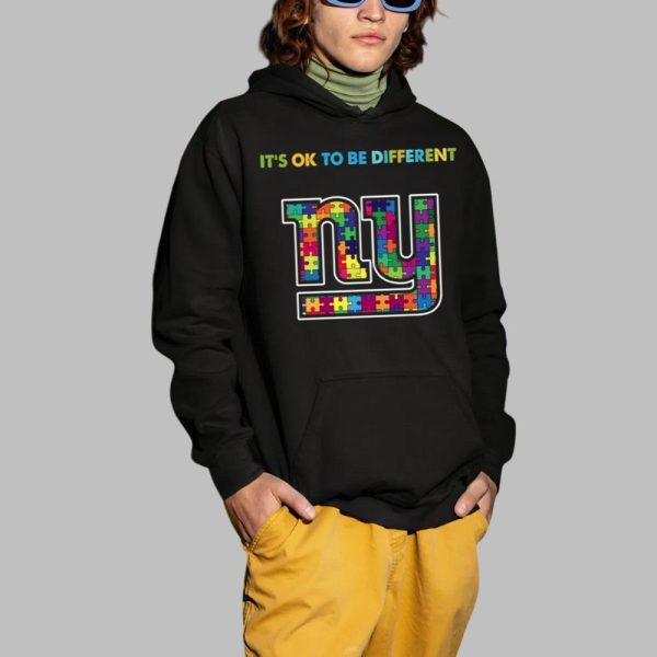 2025 NY Giants Its Ok To Be Different Shirt 2 1