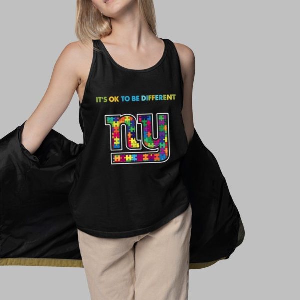 2025 NY Giants Its Ok To Be Different Shirt 3 1