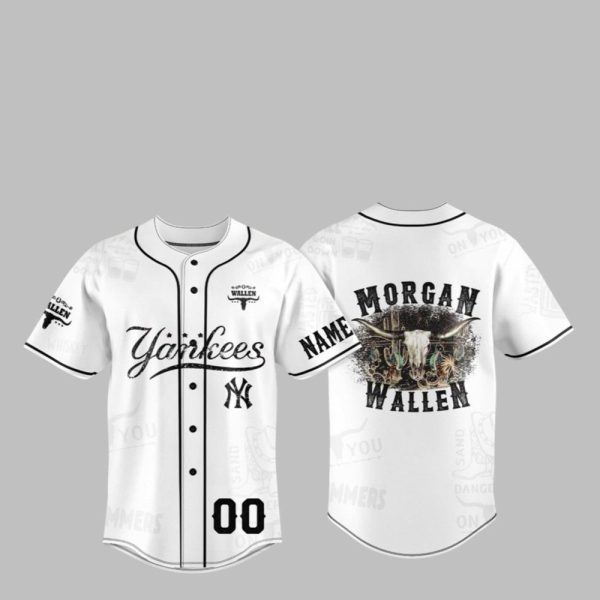 2025 NY Yankees Morgan Wallen Jersey 1 1
