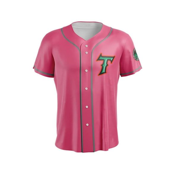 2025 Norfolk Tides Pink Jersey 1 2