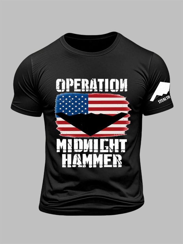 2025 Operation Midnight Hammer Spirit Printed T-shirt