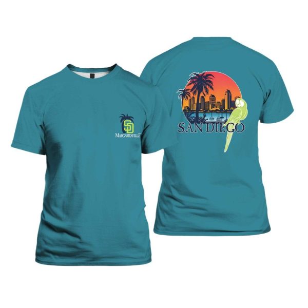 2025 Padres Margaritaville Night Shirt Giveaway 1 2