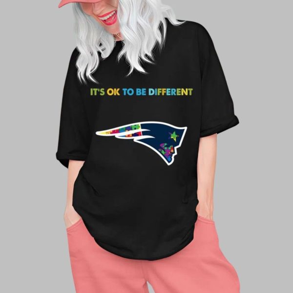 2025 Patriots Its Ok To Be Different Shirt 0 1