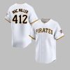 2025 Pirates Mac Miller 412 Jersey 2