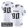 2025 Pittsburgh Watt Born From Coal Forged In 412 Jersey 1 2