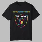2025 Raiders It's Ok To Be Different Shirt