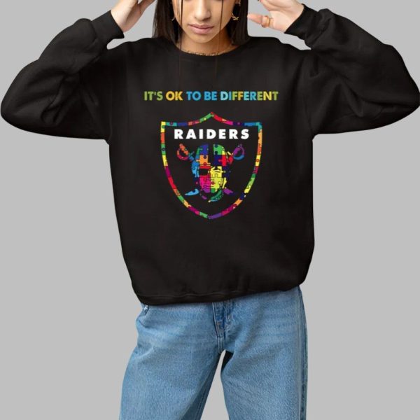 2025 Raiders Its Ok To Be Different Shirt 1 1