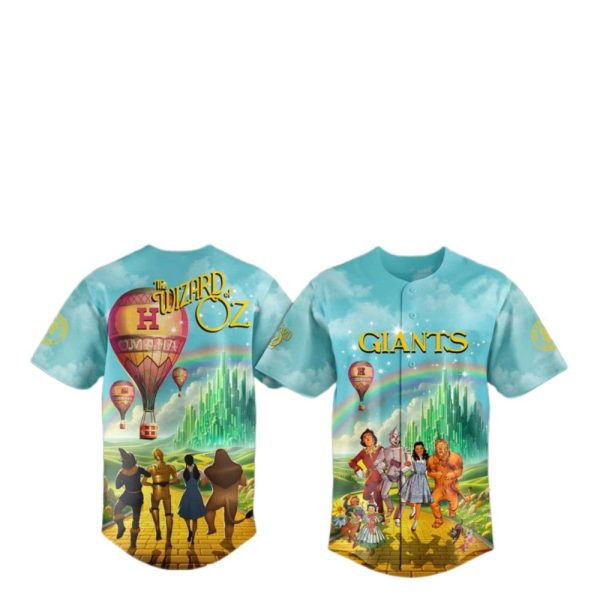 2025 SF Giants The Wizard of Oz Jersey 1 2