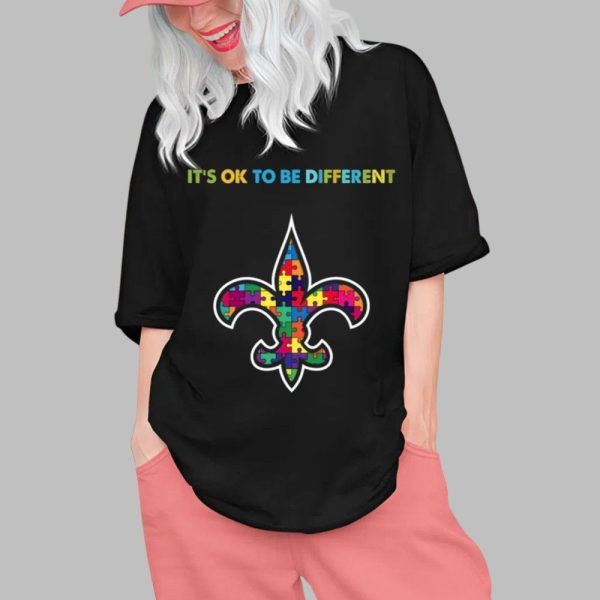 2025 Saints Its Ok To Be Different Shirt 0 1
