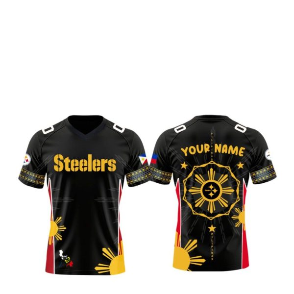 2025 Steelers FILIPINO HERITAGE NIGHT Jersey 1 2