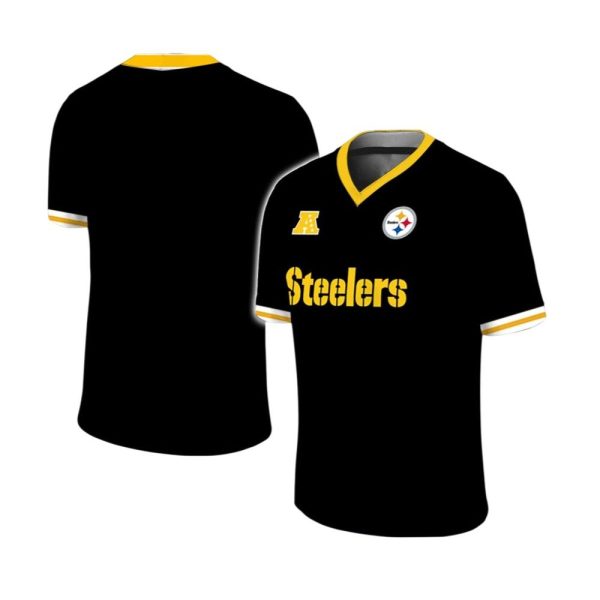 2025 Steelers Football Jersey 1 2