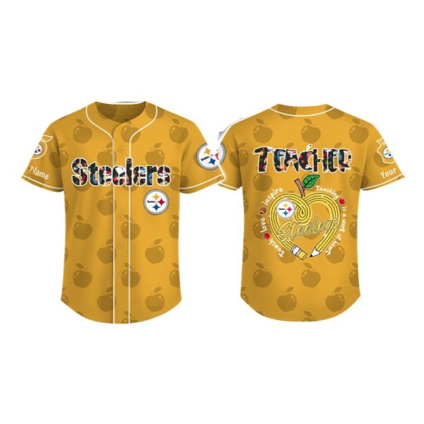 2025 Steelers TEACHER APPRECIATION Jersey 1 2