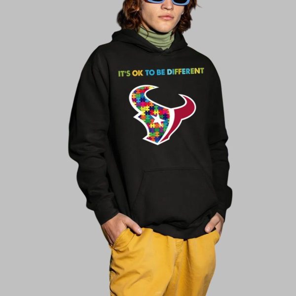 2025 Texans Its Ok To Be Different Shirt 2 1