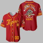 2025 Tigers 250th Marine Corps Birthday Jersey