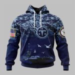 2025 Titans US Navy 250th Birthday Hoodie