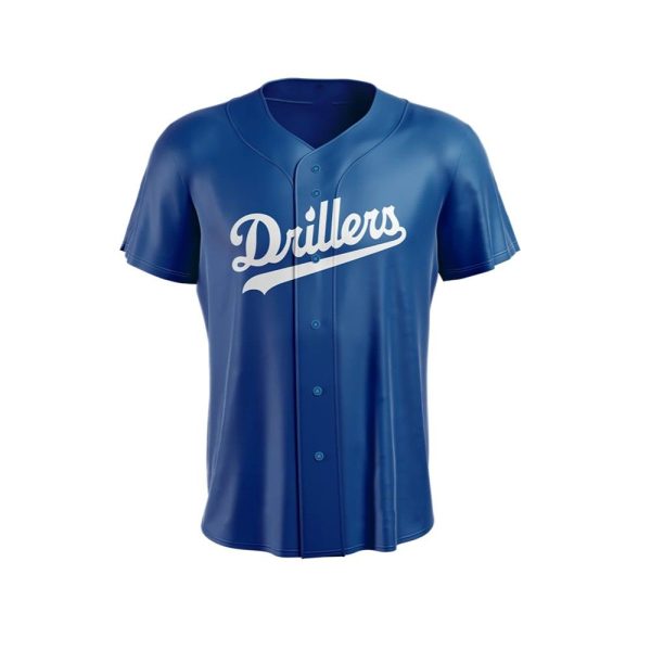 2025 Tulsa Drillers Alternate Jersey 1 2