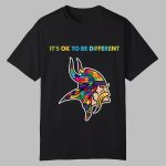 2025 Vikings It's Ok To Be Different Shirt