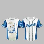 2025 Washington Nationals Salvadoran Heritage Night Jersey