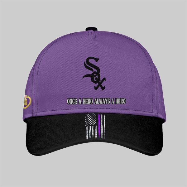 2025 White Sox National Purple Heart Day Hat