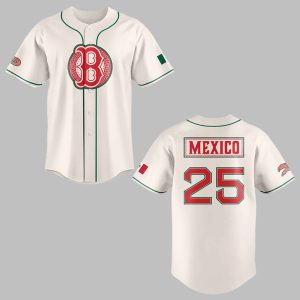 Red Sox Mexican Celebration Night 2025 Jersey 0