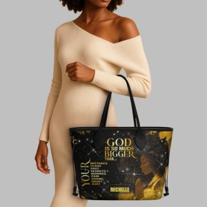 Unstoppable Faith Shopper Tote 1 1