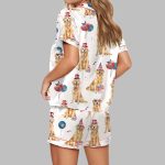 4th Of July Patriotic Golden Retriever Pajama Set