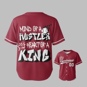 Mind Of A Hustler Heart Of A King Jersey 1 1