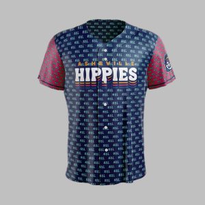 Asheville Tourists Hippies Baseball Jersey 2025 Giveaway 1