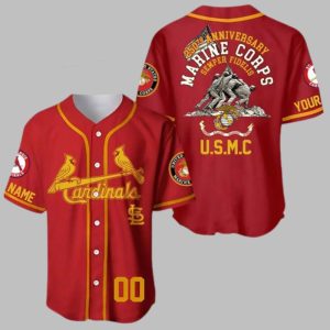 2025 Cardinals 250th Marine Corps Birthday Jersey 1 1
