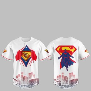 1 Guardians Superman Night 2025 Baseball Jersey