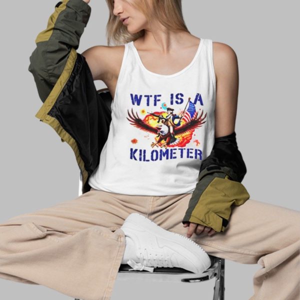 Adrianne Curry WTF Is A Kilometer Shirt 3 d