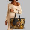 African Tribe Woman Shopper Tote 1 1
