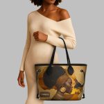 African Tribe Woman Shopper Tote