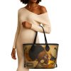 African Tribe Woman Shopper Tote 1 2