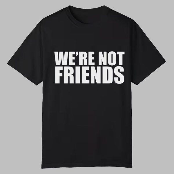 Alexa Bliss Charlotte Flair We're Not Friends Shirt 0 0