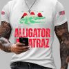 Alligator Alcatraz Funny Florida Everglades Dark Humor T-shirt