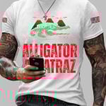 Alligator Alcatraz Funny Florida Everglades Dark Humor T-shirt