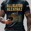 Alligator Alcatraz Funny Florida Everglades Dark Humor T shirt 5