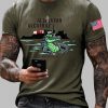 Alligator Alcatraz Ice With A Bite Printed Short Sleeve Shirt 3