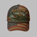 Alligator Alcatraz Everglades Florida EST 2025 Hat